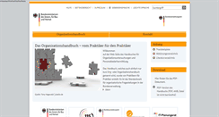 Desktop Screenshot of orghandbuch.de
