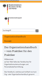 Mobile Screenshot of orghandbuch.de